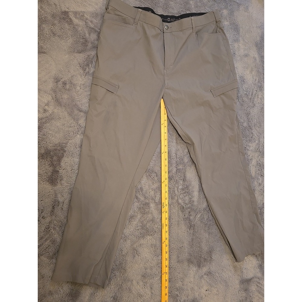 Hi-tec‎ Pants Mens 40X30 Gray Performance Cargo Pockets Outdoors Hiking Light